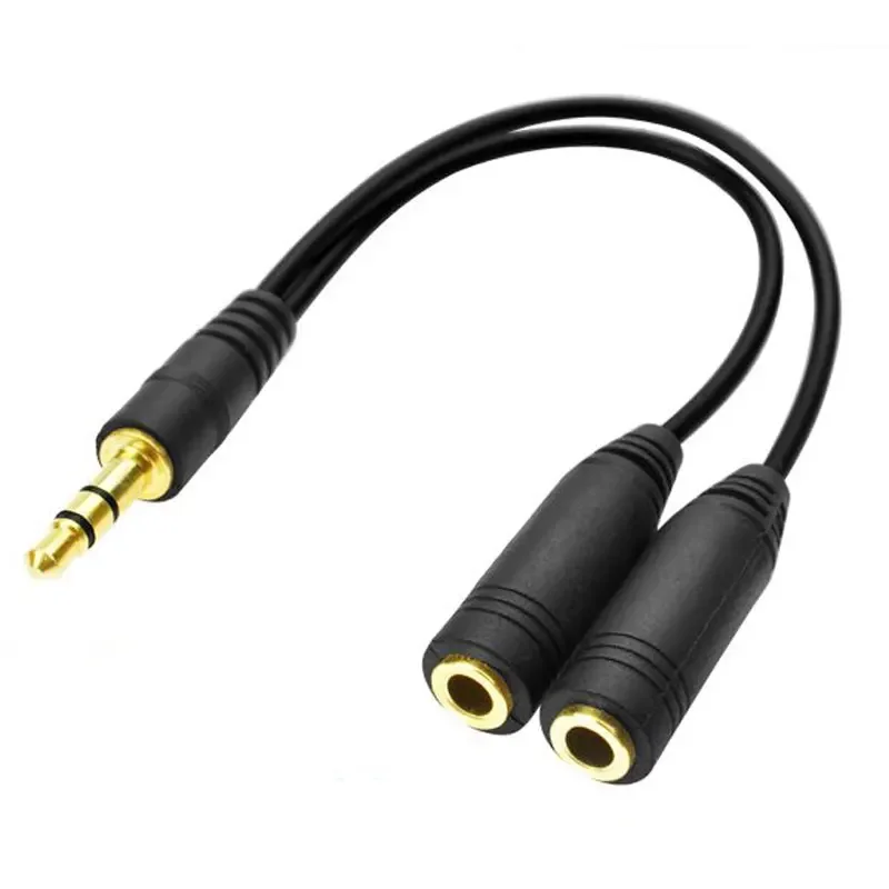 Audio Splitter Y - Splitter per cuffie, cavo di prolunga