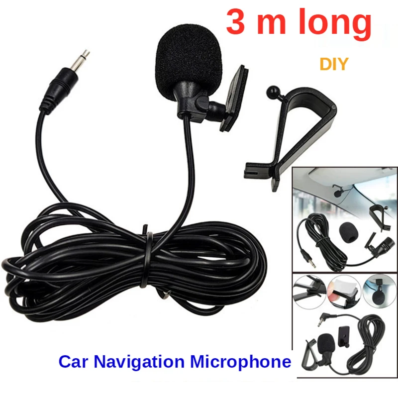 Audiophile Headphone Wired - Microfono per auto Navigazione audio Clip