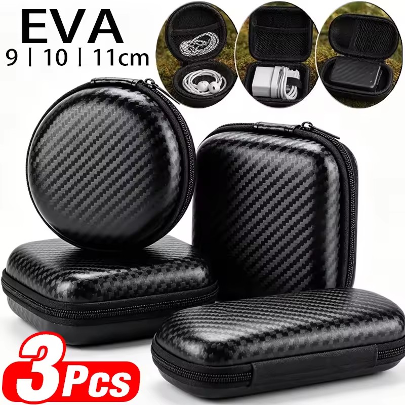 Headphone Case Hard - Borsa Organizer Impermeabile in EVA per