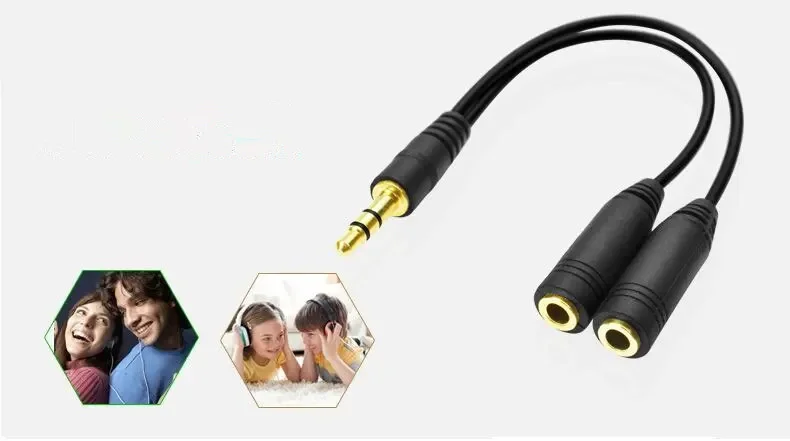 Splitter per cuffie, cavo di p - Audio Splitter Y recensione e prezzo